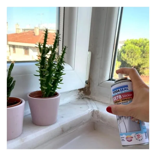 Vodaseal Silikon Sökücü Etiket Mastik Yapışkan Artığı Küf Pas Boya Sökücü Sprey - Görsel 8