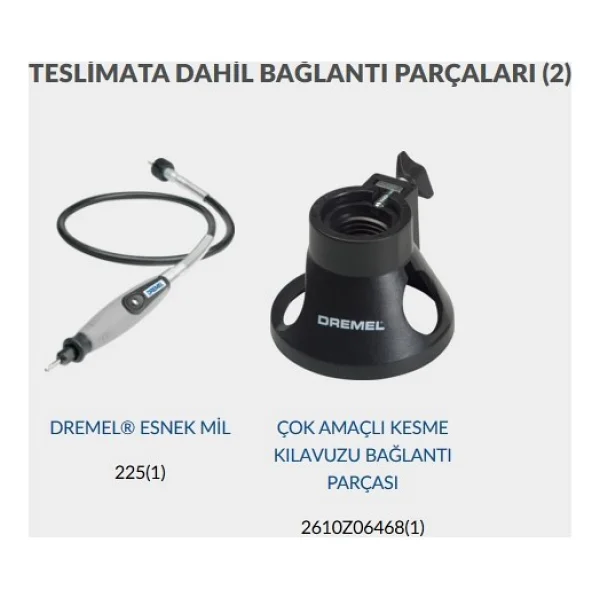 Dremel 3000-2/25 Se 25 Parça Gravür Seti - Görsel 5