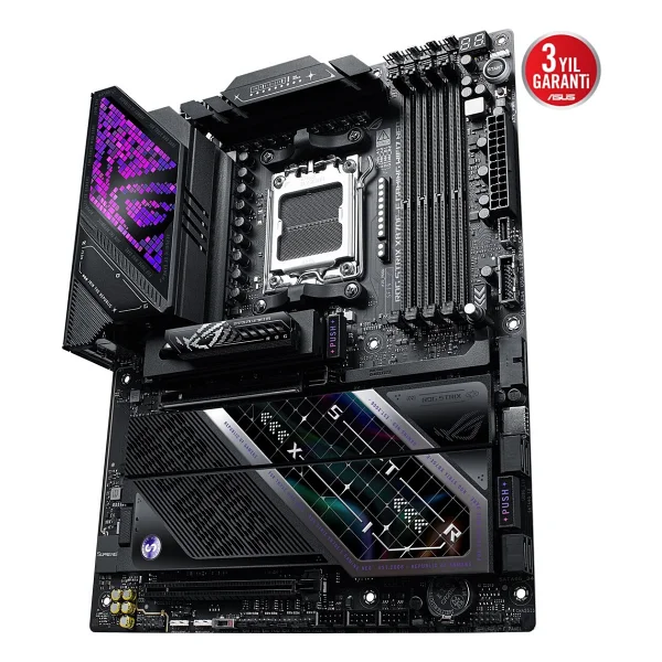 Asus Rog Strix X870e-E Gaming Wıfı7 Neo AMD Am5 DDR5 Atx Anakart - Görsel 7