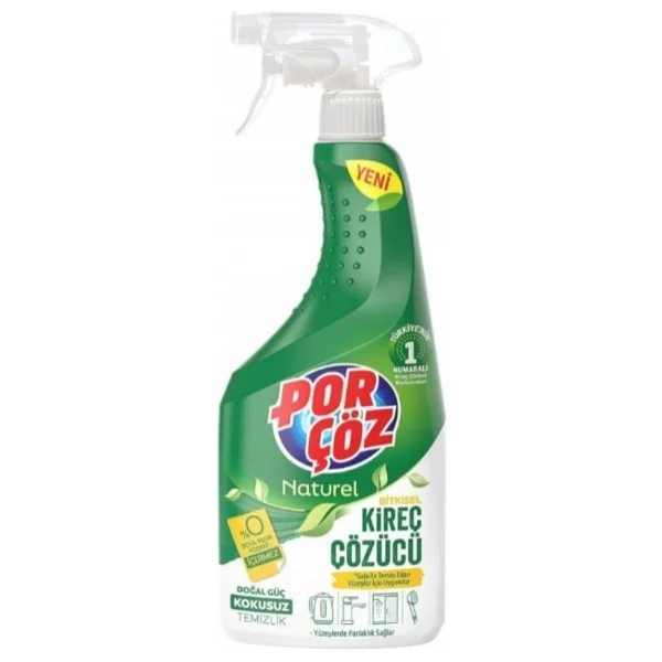 Porçöz Bitkisel Kireç Çözücü Sprey 750 Ml - Görsel 2