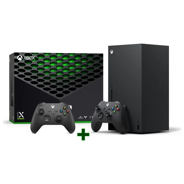 Xbox Series X Siyah 1 TB SSD Oyun Konsolu (İthalatçı Garantili) + Xbox Series 9. Nesil Beyaz 2.Kol - Görsel 2