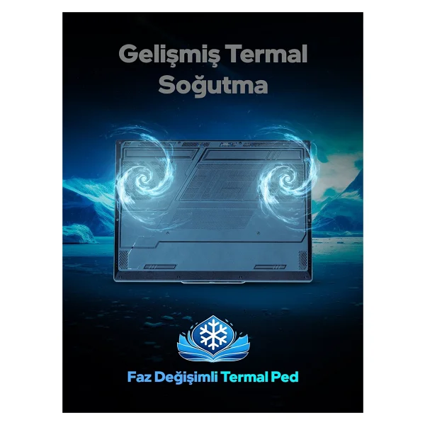 Game Garaj Slayer X7t-5070 V2.12 C7 İ7-14650hx 16 GB 1 TB SSD Rtx5070 16" Wqxga Gaming Laptop - Görsel 5