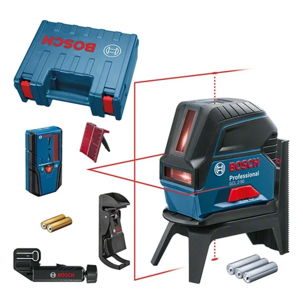 Bosch Gcl 2-50 + Lr6 Alıcılı Lazer Hizalama Seti - Görsel 6