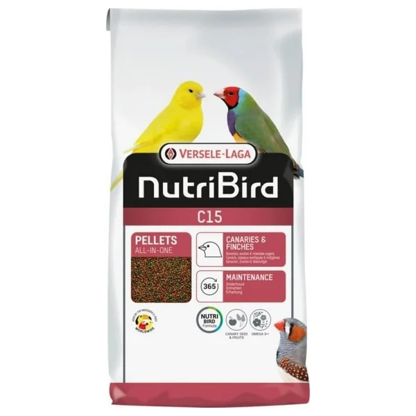 Versele Laga Nutribird C15 10 Kg Kanarya Ve Finch Pelet Yem - Görsel 2