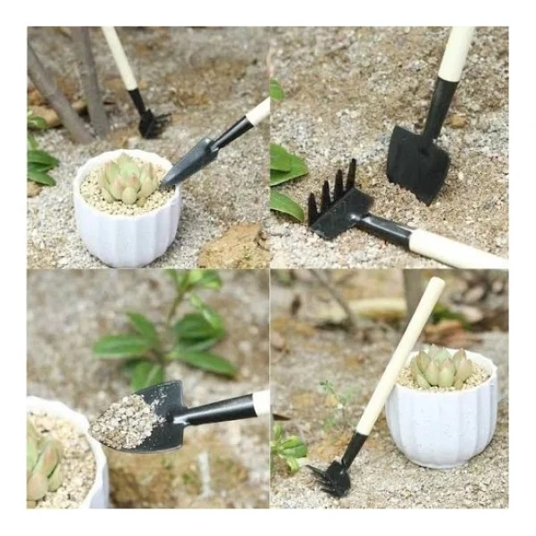Eco Lounge Mini Ahşap Hobi Bahçe Seti 3 Parça - Görsel 2