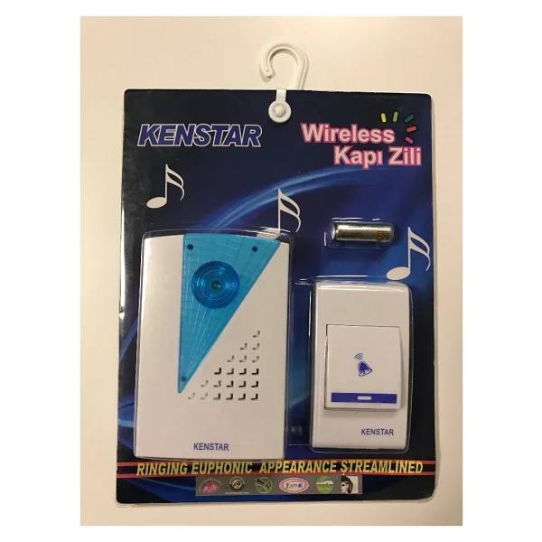 Uzaktan Kumandalı Kablosuz Wıreless Kapı Zili - Görsel 2