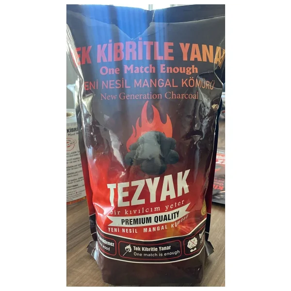 Tezyak Mangal Kömürü 2 Kg - Görsel 5