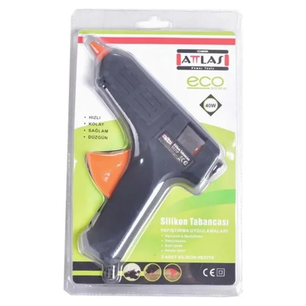 Attlas Eco St 41 40 W Sıcak Silikon Tabancası - Görsel 4