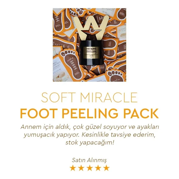 Mjcare Miracle Çorap Tipi Ayak Peeling Maskesi - Görsel 9