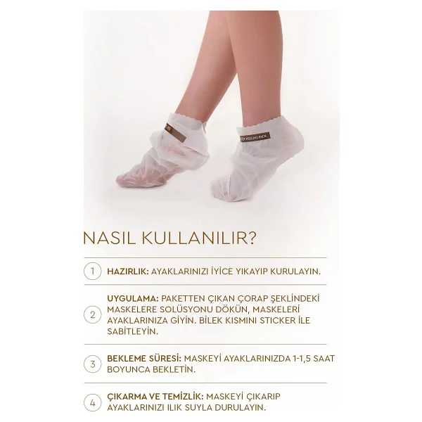Mjcare Miracle Çorap Tipi Ayak Peeling Maskesi - Görsel 10