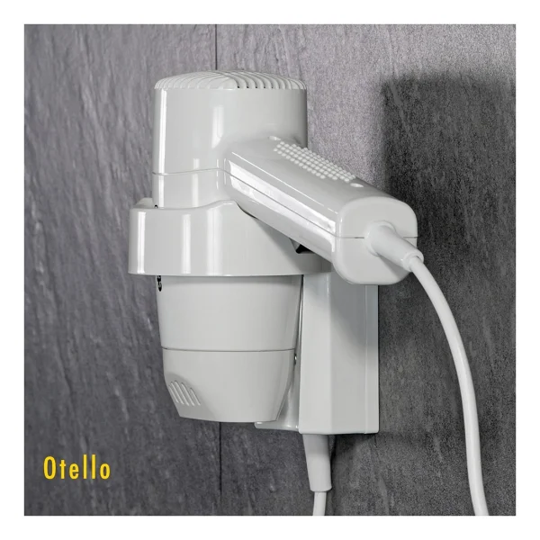 Etap Otello 1350 W Duvara Monte Otel Tipi Saç Kurutma Makinesi 1 Kademe Hız Ayarı İle Beyaz - Görsel 5