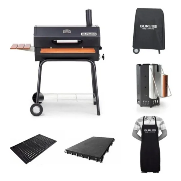 Guruss Cg-075 Tam Set Kömürlü Barbekü Mangal - Görsel 10