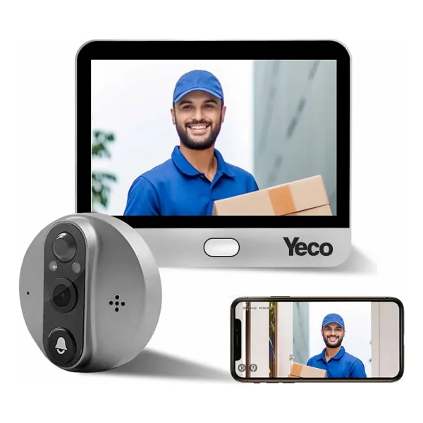 Yeco Pd-20 Akıllı Görüntülü Kapı Zili - Görsel 3