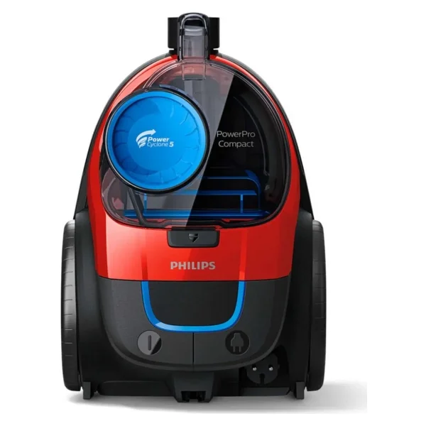 Philips FC9330 Toz Torbasız Elektrikli Süpürge 900W HEPA Filtreli Kırmızı - Siyah 1.5L Toz Haznesi - Görsel 6