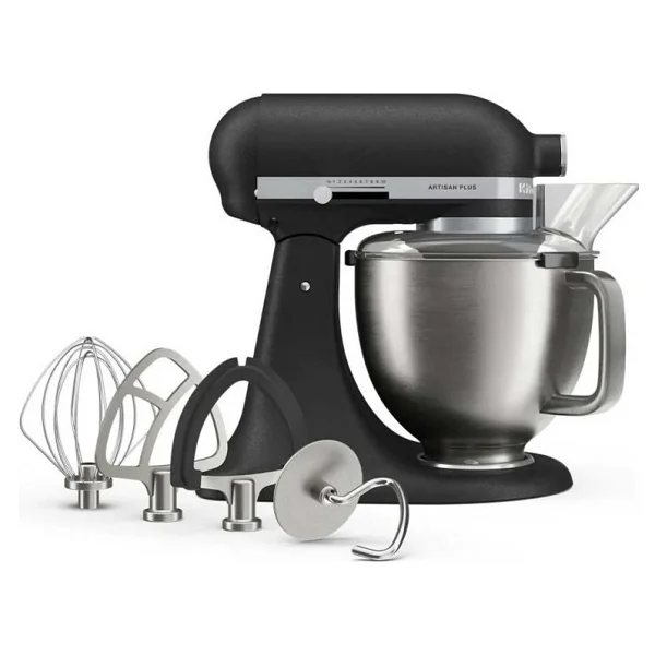 Kitchenaid Artisan Plus 5ksm50pkvebk Cast Iron Black 325 W 4.7 Lt Stand Mikser - Görsel 8