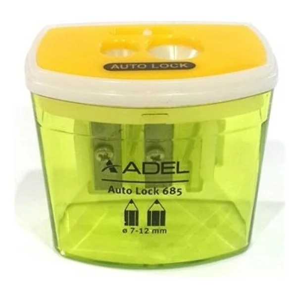 Adel 685 Auto Lock Çift Hazneli Kalemtıraş - Görsel 3