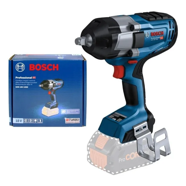 Bosch Gds 18v-1000 Aküsüz Darbeli Somun Sıkma Makinesi - Görsel 4