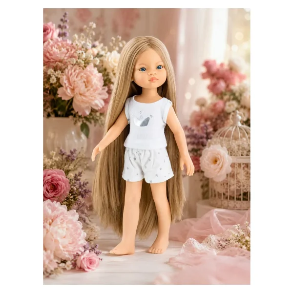 Paola Reina Manica Amiga Pijamalı 32 Cm Et Bebek 13208 - Görsel 3