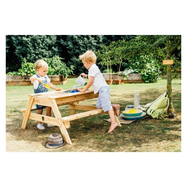 Plum Ahşap Kum Ve Su Piknik Masası - Görsel 6