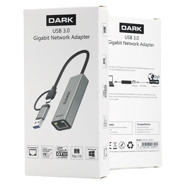 Dark Dk-Ac-U3gl3 USB 3.0 Dönüştürücü - Görsel 4