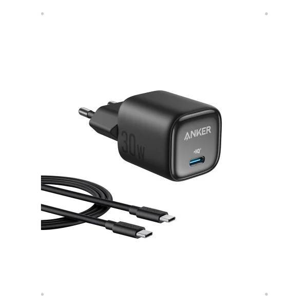 Anker Zolo A2698 30 W Siyah Hızlı Şarj Adaptörü - Görsel 2