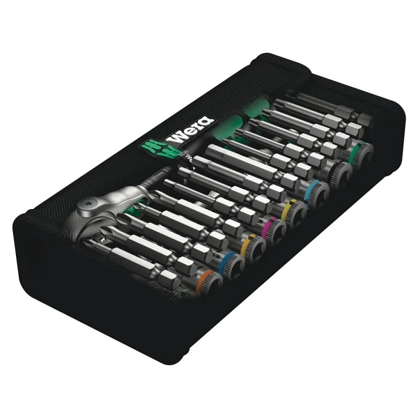 Wera 8100 05004016001 1/4" 28 Parça Cırcırlı Lokma Takımı - Görsel 3
