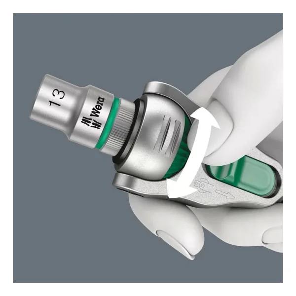 Wera 8100 05004016001 1/4" 28 Parça Cırcırlı Lokma Takımı - Görsel 6
