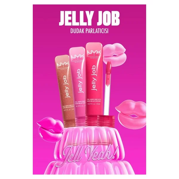 Nyx Professional Makeup Jelly Job 07 Jelly Blushin Dudak Parlatıcısı - Görsel 7