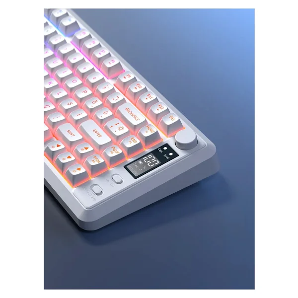Rampage Zeron Rm-K87 RGB %75 Tkl Membrane Switch Kablosuz Oyuncu Klavyesi - Görsel 7