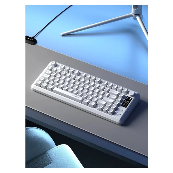 Rampage Zeron Rm-K87 RGB %75 Tkl Membrane Switch Kablosuz Oyuncu Klavyesi - Görsel 8