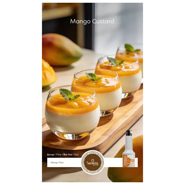 Agosto Mango Püresi 1 Kg - Görsel 3