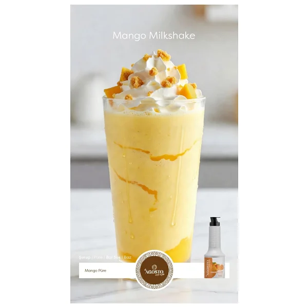 Agosto Mango Püresi 1 Kg - Görsel 4