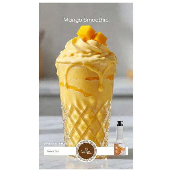 Agosto Mango Püresi 1 Kg - Görsel 5