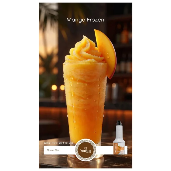 Agosto Mango Püresi 1 Kg - Görsel 6