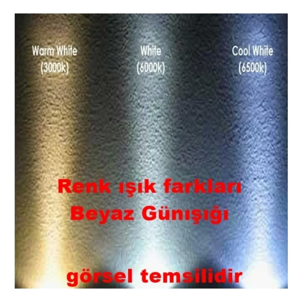 Cata Ct-5170 1 W Beyaz Kasa Sensörlü LED Armatür - Görsel 6