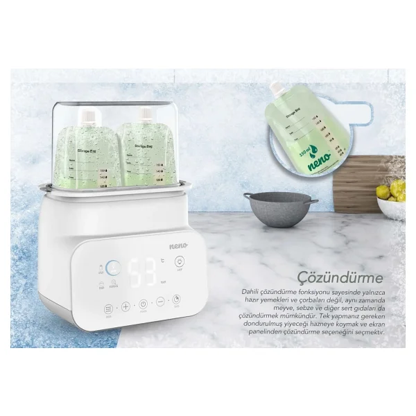 Neno Vita 5 İn 1 Buhar Sterilizatörü Ve Biberon Isıtıcı - Görsel 6