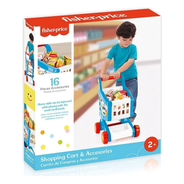 Fisher Price Market Arabası 1806 - Görsel 2