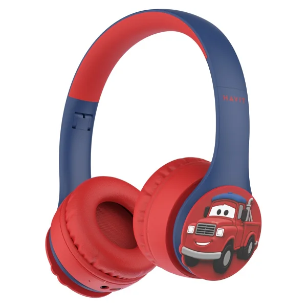 Havit H626bt Pro Mavi Kulak Üstü Çocuk Bluetooth Kulaklık - Görsel 4