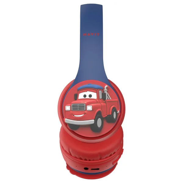 Havit H626bt Pro Mavi Kulak Üstü Çocuk Bluetooth Kulaklık - Görsel 7