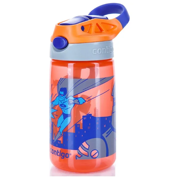 Contigo Flip Süper Kahraman 420 Ml Tritan Çocuk Suluğu - Görsel 9