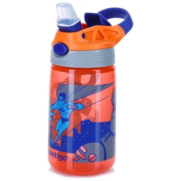 Contigo Flip Süper Kahraman 420 Ml Tritan Çocuk Suluğu - Görsel 2