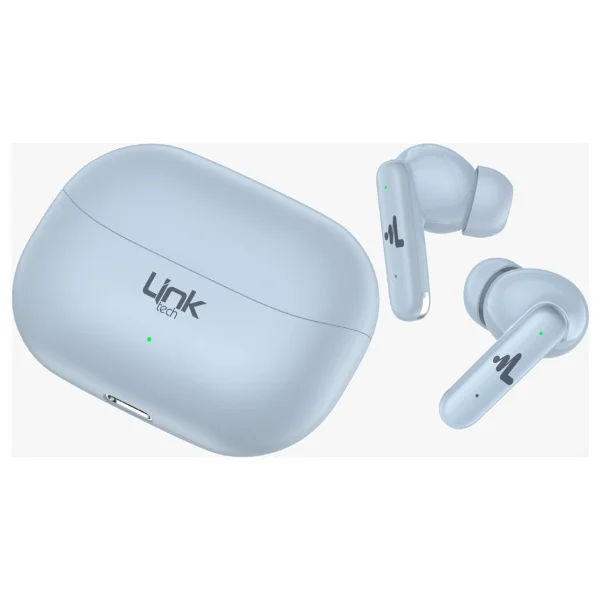 Linktech S160 ANC TWS Mavi Kulak İçi Bluetooth Kulaklık - Görsel 3