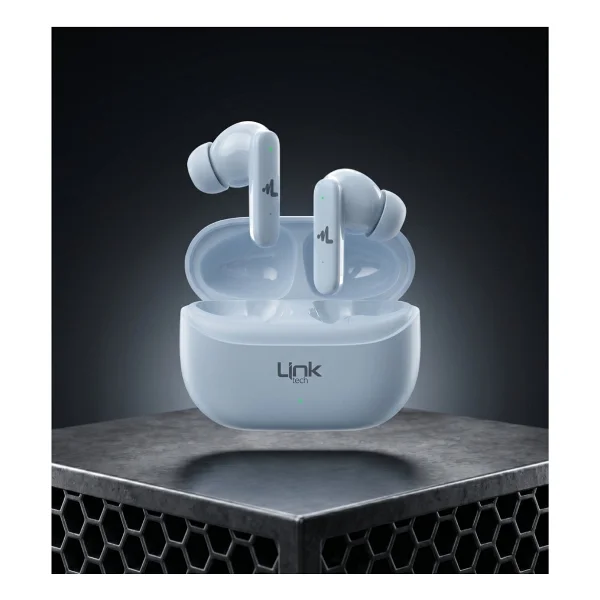 Linktech S160 ANC TWS Mavi Kulak İçi Bluetooth Kulaklık - Görsel 5