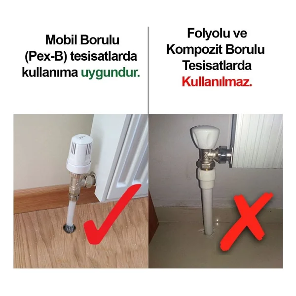 3öz Plastik Radyatör Boru Gizleme Uzun Tekli - Beyaz - Utb100 - Görsel 2