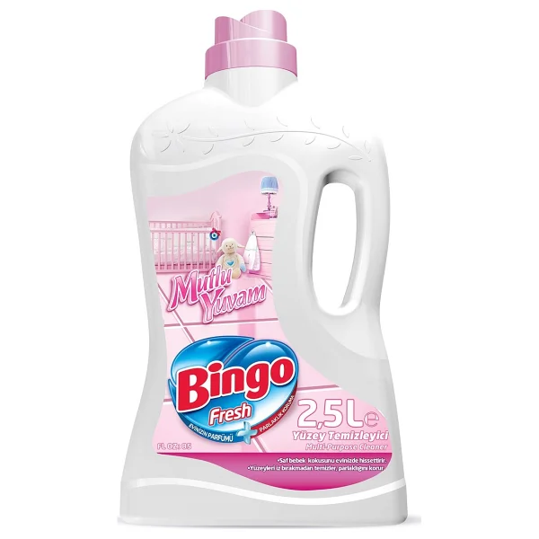 Bingo Fresh Mutlu Yuvam Yüzey Temizleyici 2.5 Lt - Görsel 2