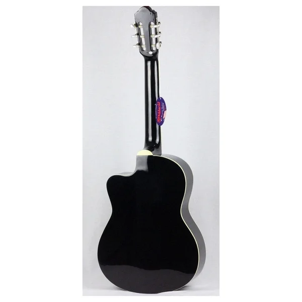 Barcelona Lc 3900 Cbk Cutaway Siyah Klasik Gitar - Görsel 2