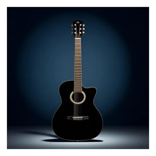 Barcelona Lc 3900 Cbk Cutaway Siyah Klasik Gitar - Görsel 4