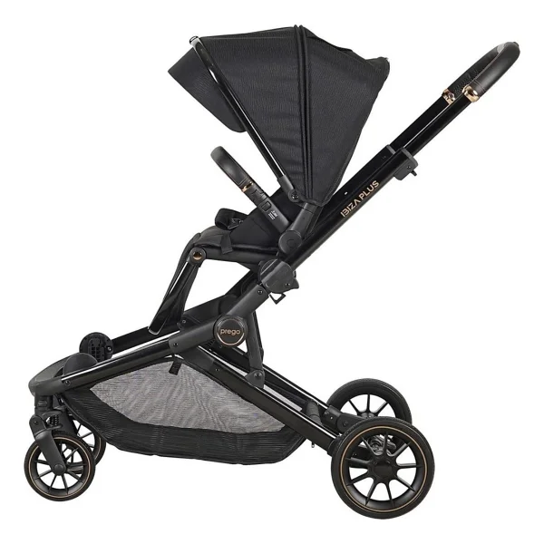 Prego 2223 Ibiza Plus Siyah Travel Sistem İkiz Bebek Arabası - Görsel 7