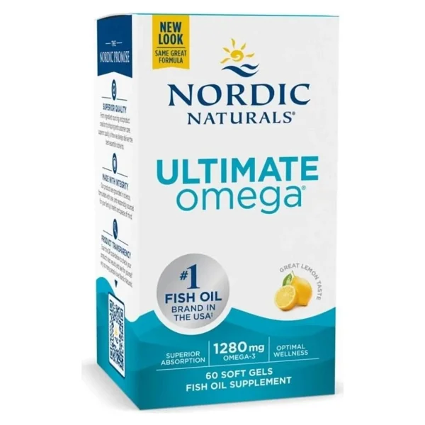 Nordic Naturals Ultimate Omega 1280 Mg 60 Kapsül - Görsel 2