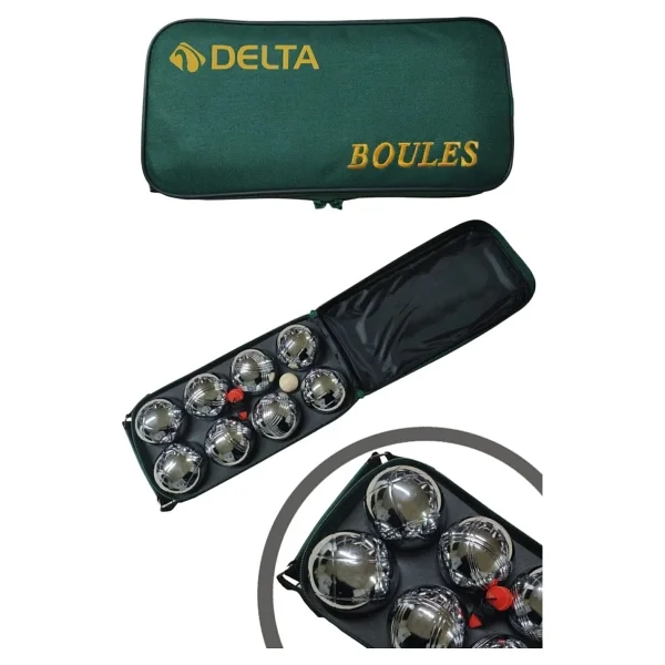 Delta Bocce Set Çantalı 8 Toplu Metal Bocce Seti (Boules Seti) Çok Renkli - Görsel 2